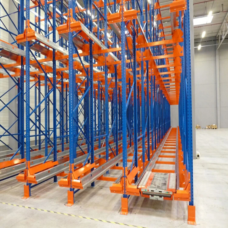 Système de stockage à haute densité Pallet Shuttle Auto Radio pour rack à palettes