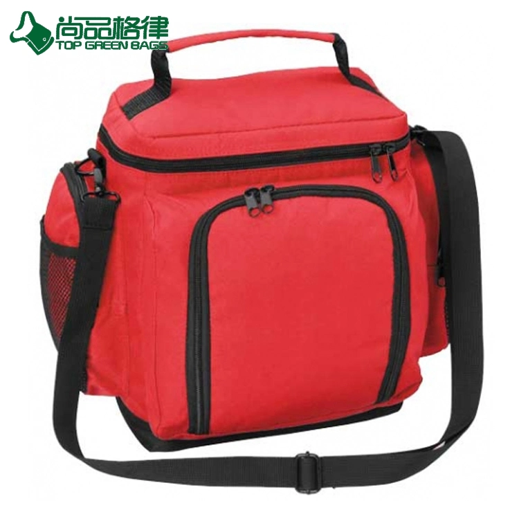 Multi Compartments Insulated Shoulder Cooler Bag Cooling Picnic Pack