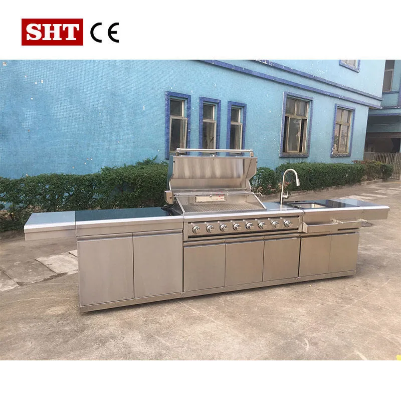 High quality/High cost performance  Barbeque BBQ Island Gas Grill Kitchen Outdoor