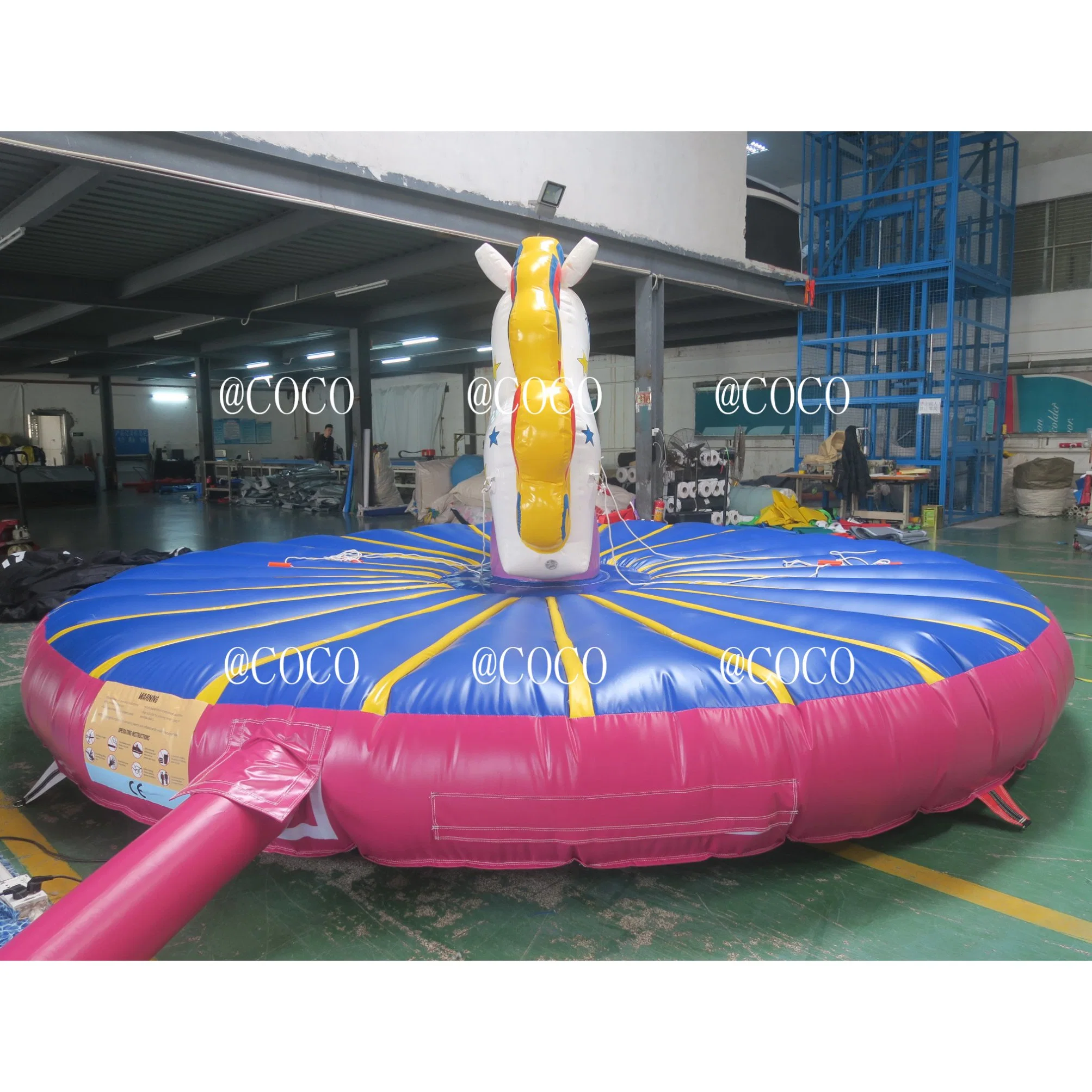 Party Rental Inflatable Bull Rodeo Riding Interactive Sports