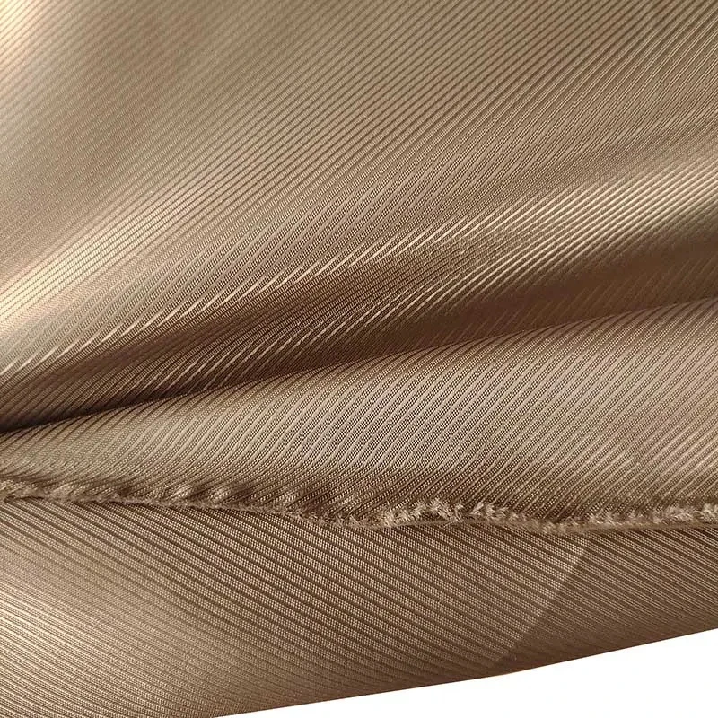 300T 100% poliéster Taffeta Poly Twill Forro con impermeable, PA PU Coating, uso para la moda de vestir Shell