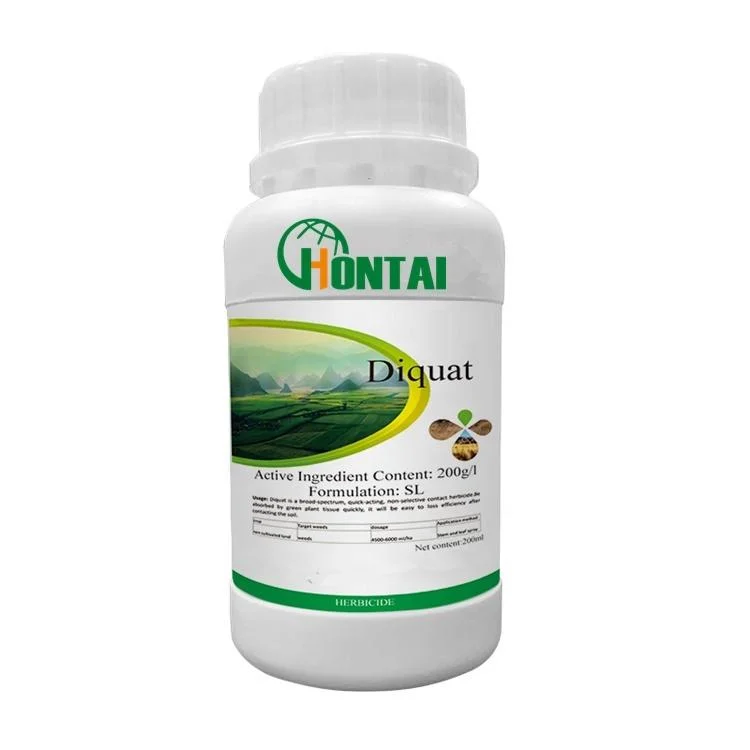 Agrochemical Herbicide Diquat 20% SL 40%Tk