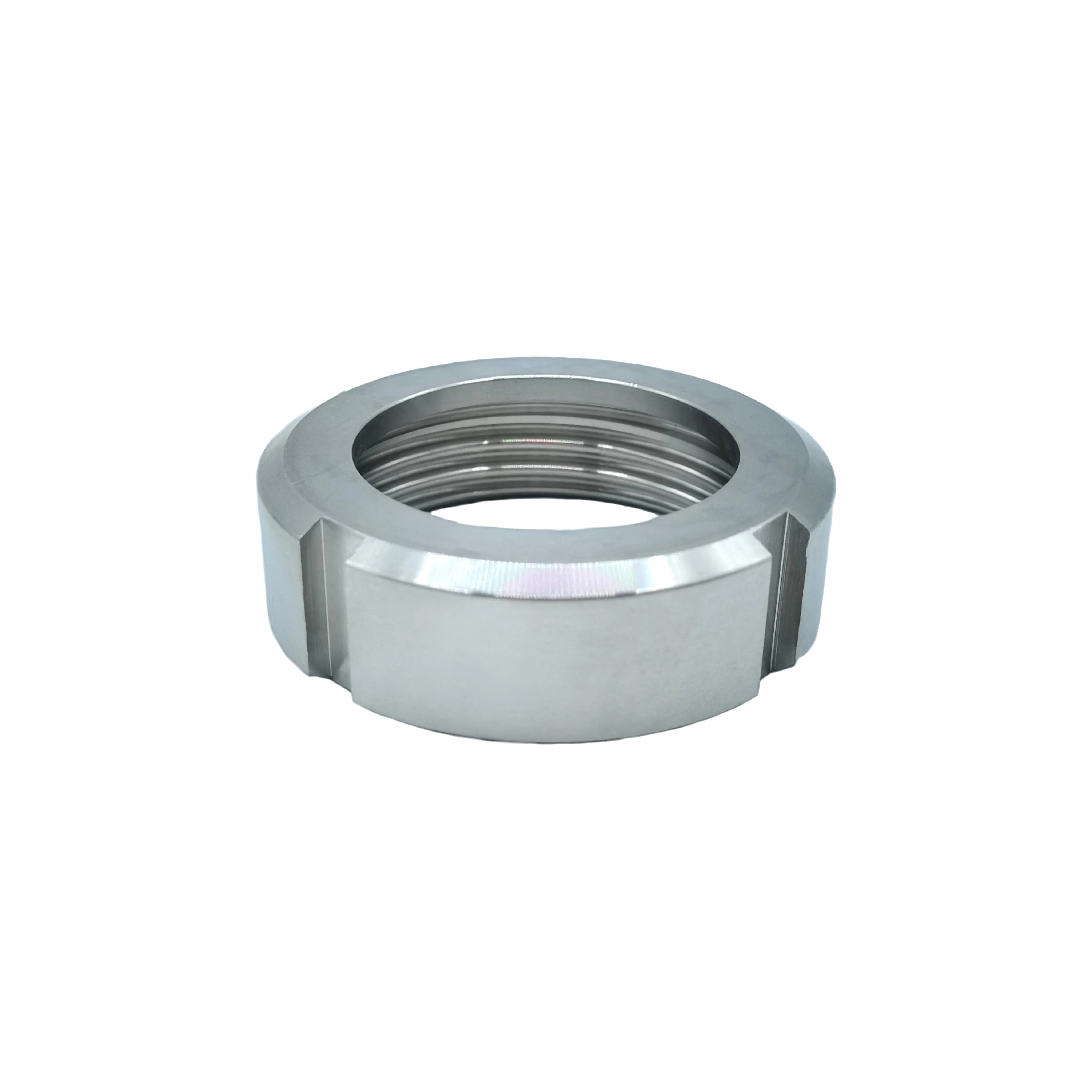 SMS Fitting Nut Food Grade Sanitary Coupling for Fluid Safety Transfer