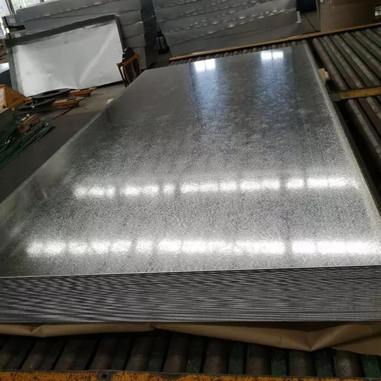 Galvanizado en caliente para techos de chapa de acero galvanizado Hoja 0,35*1200*2400mm perforado Negro metal delgada lámina de acero galvanizado con bajo precio