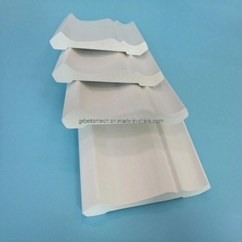 Waterproof Plastic Products Vinyl PVC Crown Moulding Trim Profile