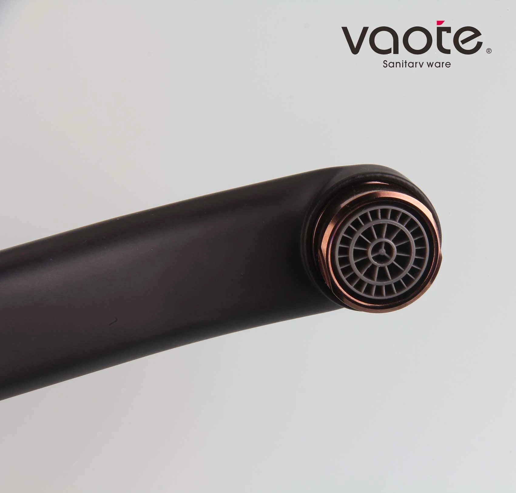 New Design Brass Body Matt Black with Rose Gold Bathroom (VT 14102)