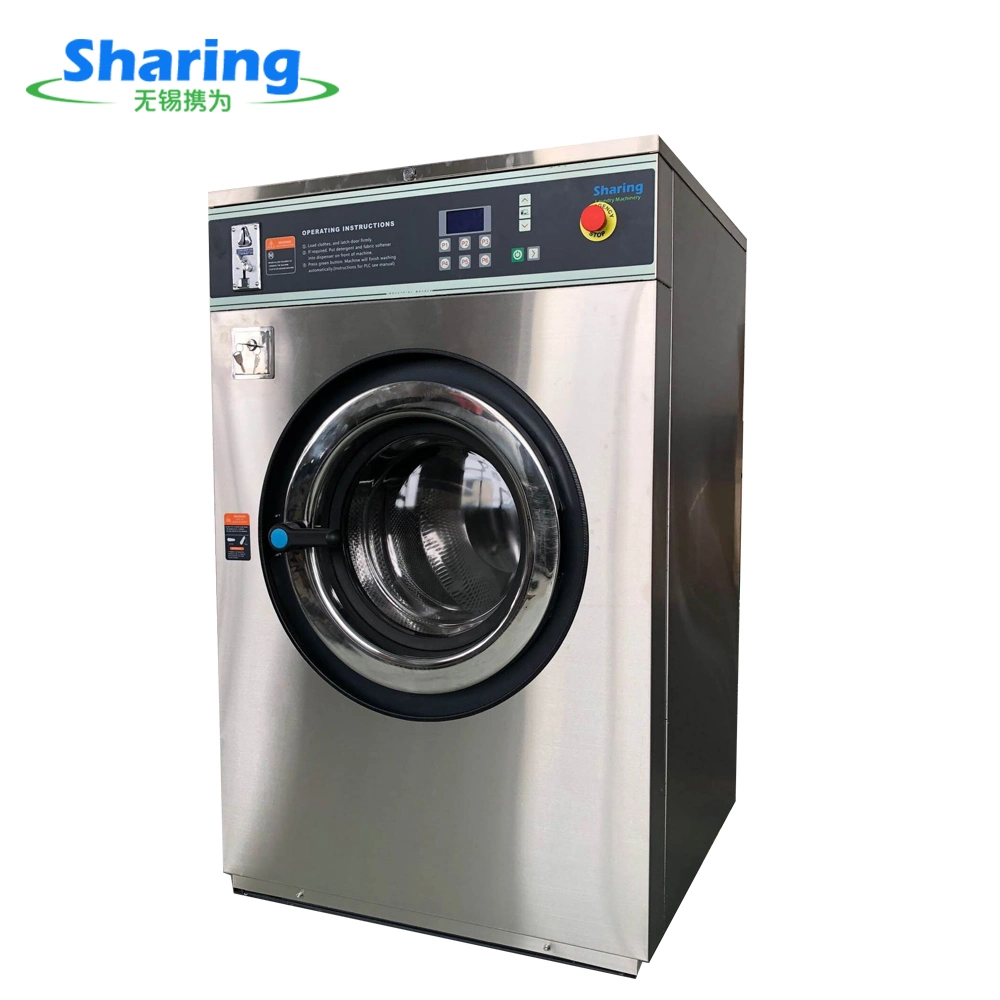 Fully Stainless Steel Industrial Washing Machine for Hotel Hospital Equipment Laundry Machine