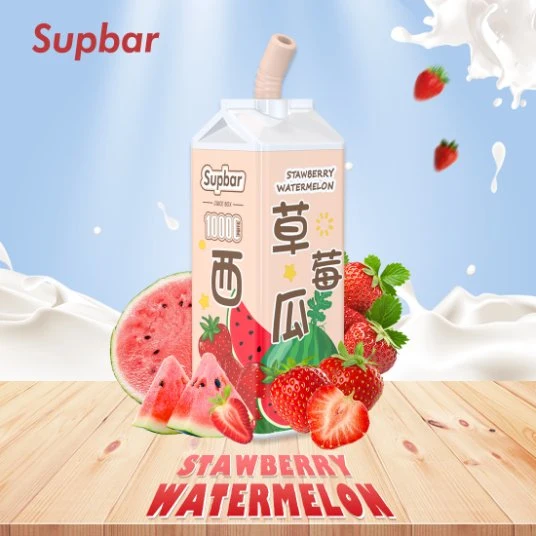 Venda por grosso de fábrica na China Supbar Cigarro eletrônico 20ml 600mAh sabor a fruta Vape descartáveis 10000 Caneta esfoliante