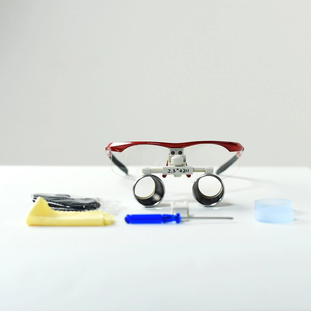 2.5X Plastic Dental Gynecology Surgery Loupes, Medical Magnifier 2.5X