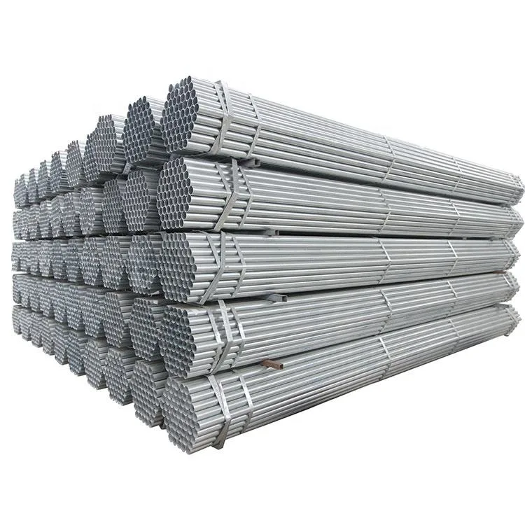 Manufacturers Price Q235/Q345/BS1387 2/4/6 Inch/0.5mm Galvanized/Gi/Round/Thread/Grooved/Painted/Pre Galvanized/Aluminum Scaffolding Steel Pipe for Construction