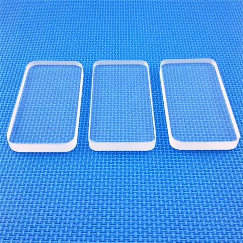 Quartz Glass Sheet 35*10*1/2mm Jgs1 Spot High Temperature Resistant Fine Polishing High Permeability Quartz Coating Substrate for Optical Filter