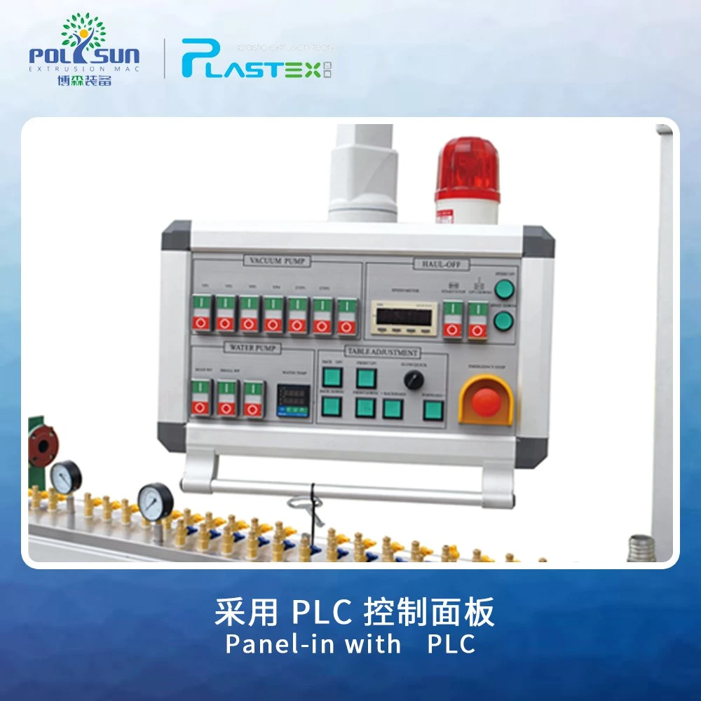 PVC WPC Fenster- und Türrahmen Profil Extrusionslinie PVC Fotorahmen, Thermoplastische Extrusion