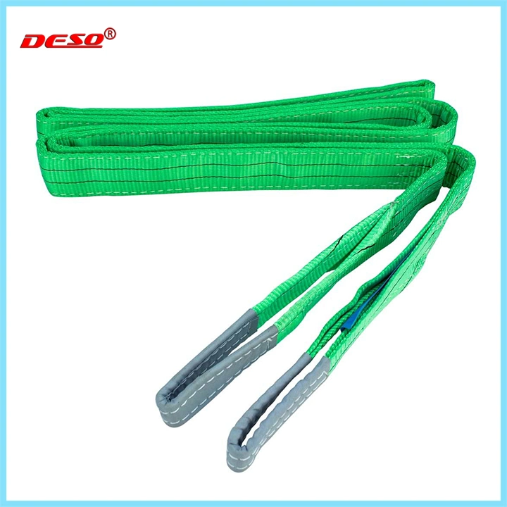 Anti-Corrosion Flat Polyester Woven Webbing Sling 2 T with High quality/High cost performance 