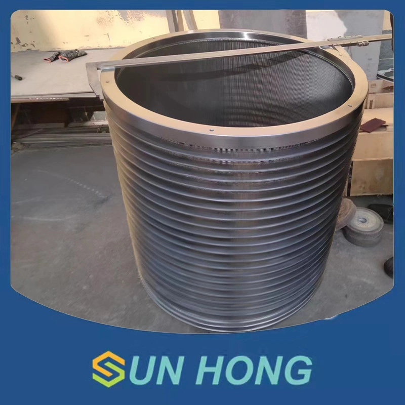 Wedge Wire Pressure Screen Basket for Paper Machine