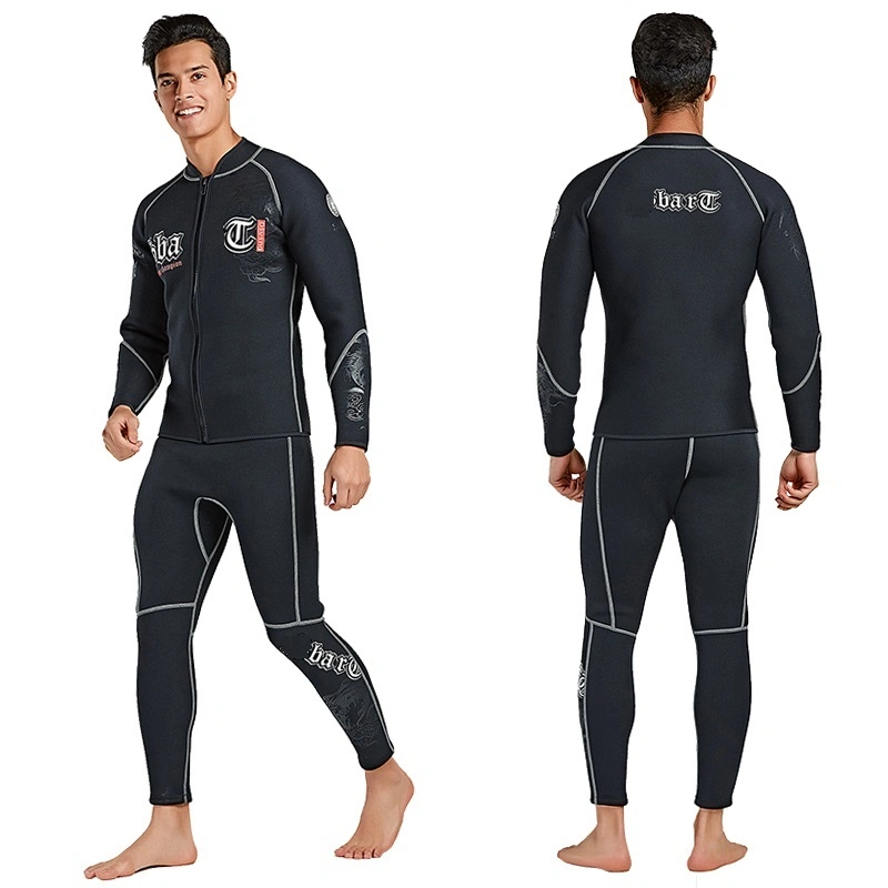 Fashion Style Samt Keep Warm Sportswear 3mm Front Zip Diving Anzug Wetsuit zum Tauchen