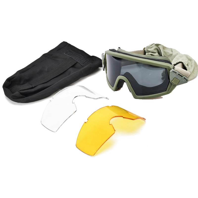 Mil-Prf-43511 Military Ballistic Protection Glasses Ballistic Protection Glasses 3 Interchange Lenses