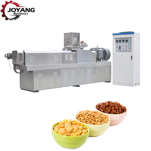 300kg Corn Flakes Breakfast Cereal Extruding Production Line