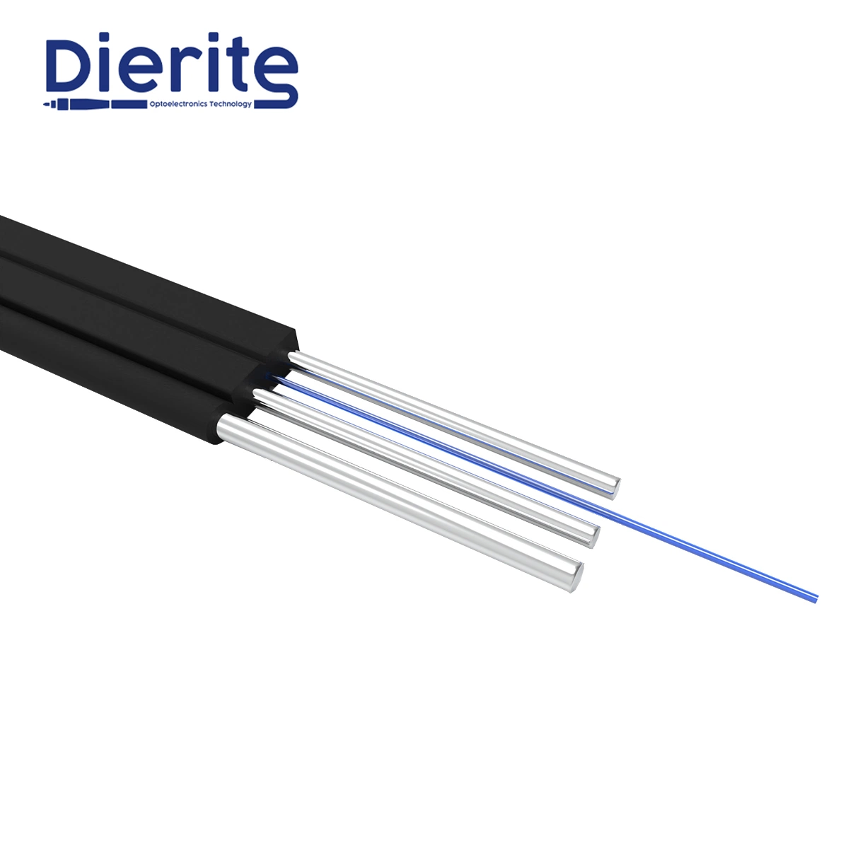 Cable de fibra óptica de caída autosoportado para venta en caliente industrial (FRP o unidad de resistencia de alambre de acero) Gjyxch/GJYXFCH para comunicación telefónica