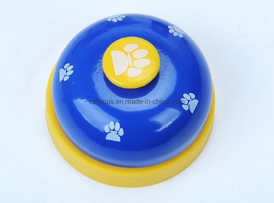 Pet Training Bells, Dog Puppy Pet Potty Training Clock, Communication Device Cat Interactive Toys, Puppies Kitten Door Bell Clicker with Non Skid Base Wbb16600