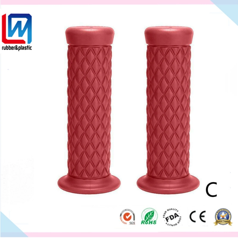 OEM Pressing Molding EPDM Motorcycle and Bicycle Rubber Handle Bar Grip