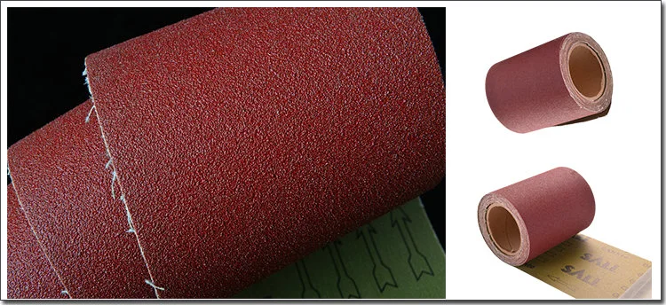 China Aluminum Oxide Abrasive Emery Cloth Roll for Metal Polishing