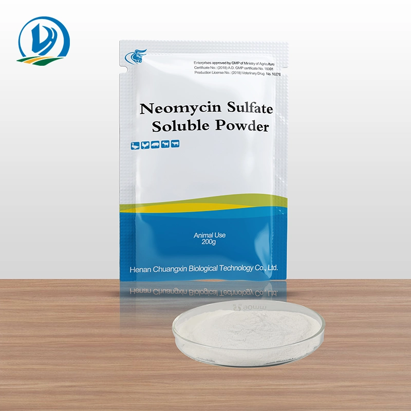 Medicina Veterinaria Neomicina Sulfato 20% + Doxycycline 10% polvo soluble Con alta calidad