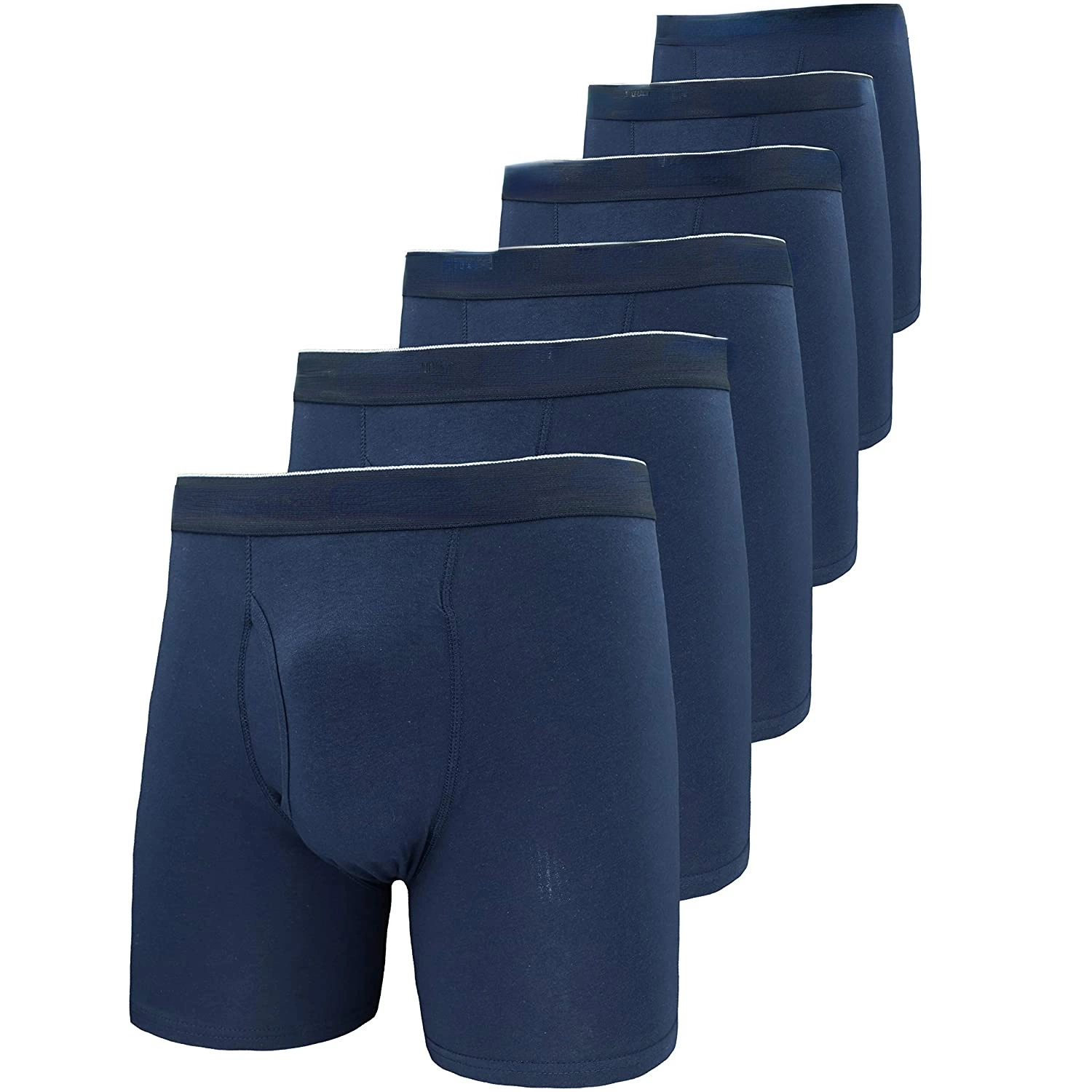 Homens Boxer Cuecas algodão macio de licra Tagless roupas íntimas Kid roupa interior