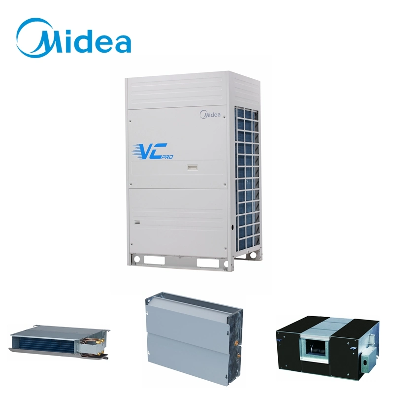 Midea High Efficiency G-Shape Heat Exchanger 22.4kw Split Type Air Conditioning System High Eer Central Air Conditioner for Hospital