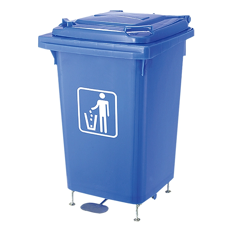 240L Eco-Friendly Feature Outdoor Plastic Rubbish Trash Waste Bin