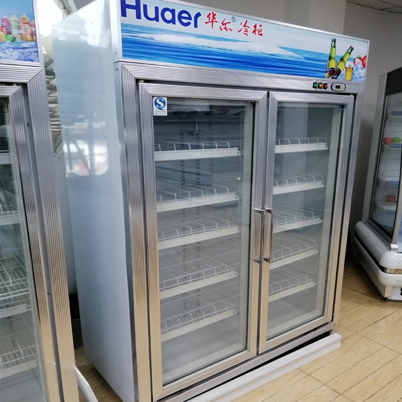 2 Pantalla de cristal multifuncionales / sistema de refrigeración refrigeración refrigerador /Chiller Folleto