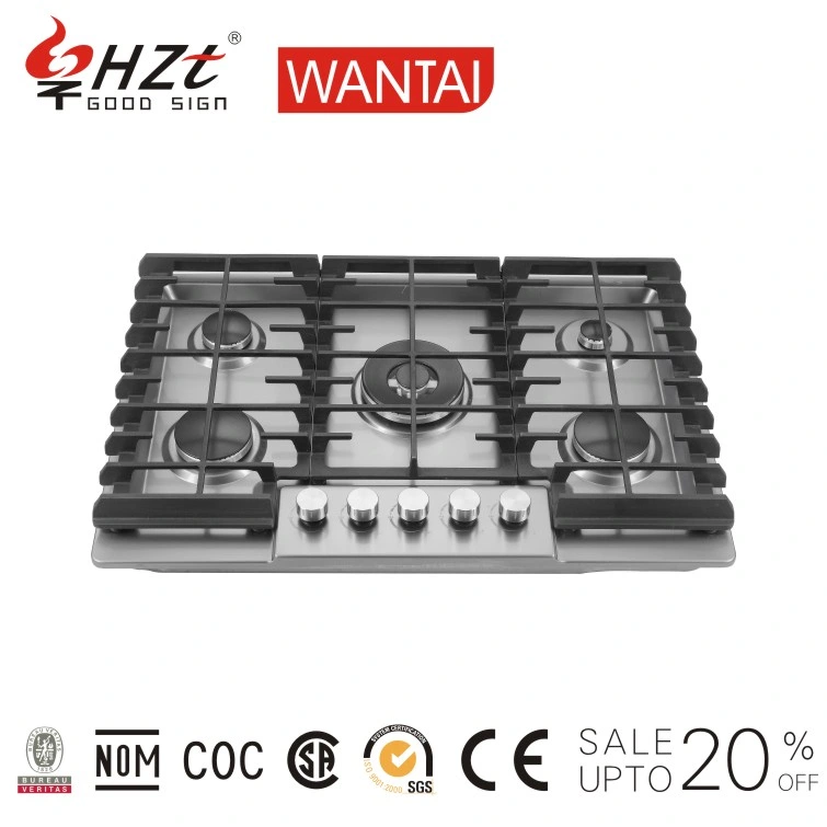 2021 4 Burner quemador de gas cocina de acero inoxidable