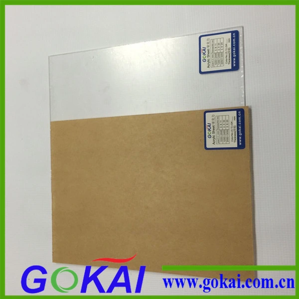 Gokai Wholesale/Supplier Hot Sale Cast Acrylic Board/ Acrylic Plate Display Stand