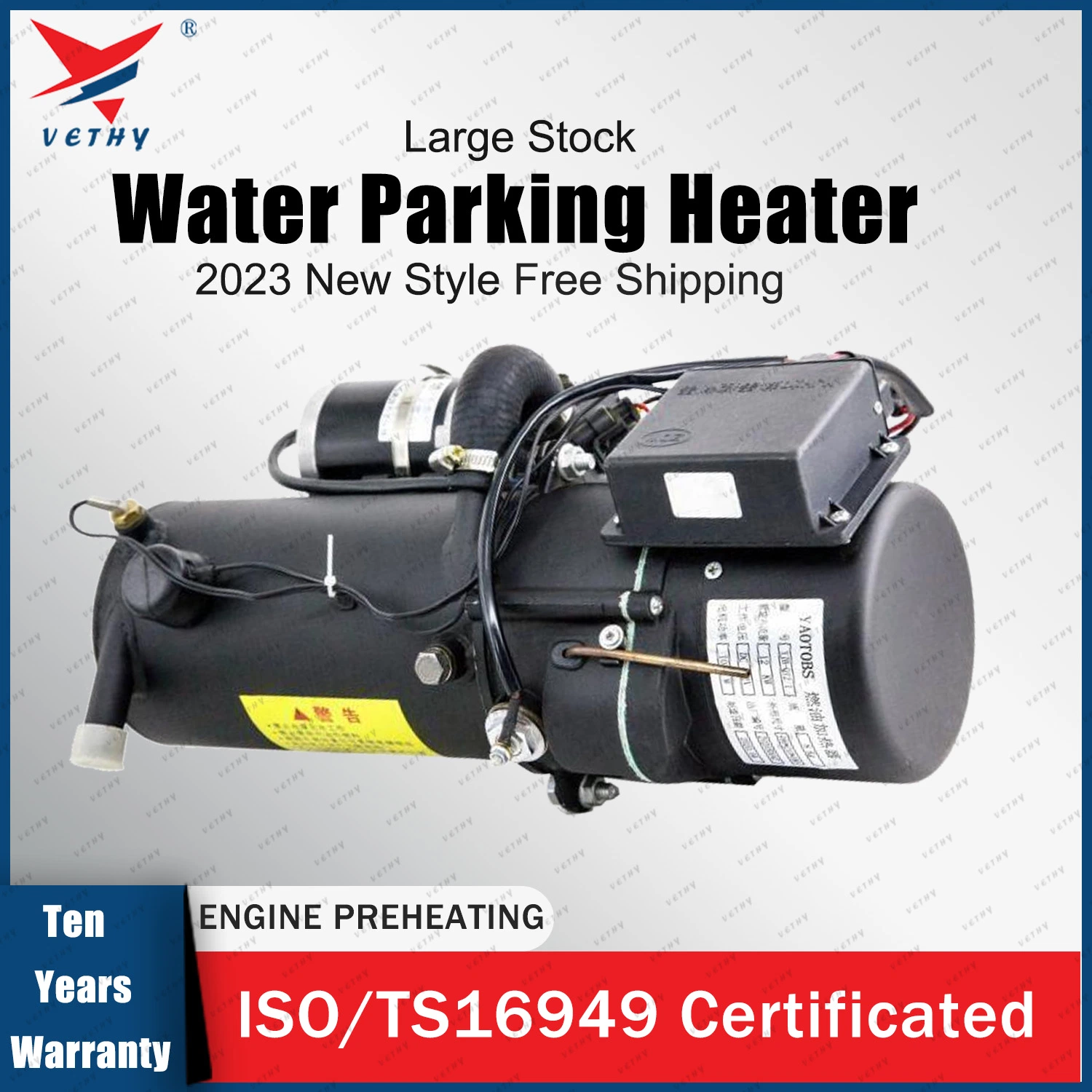 12V 24V 12kw 16kw 30kw Diesel Water Parking Heater Coolant Heater Liquid Heater Engine Electric Preheater