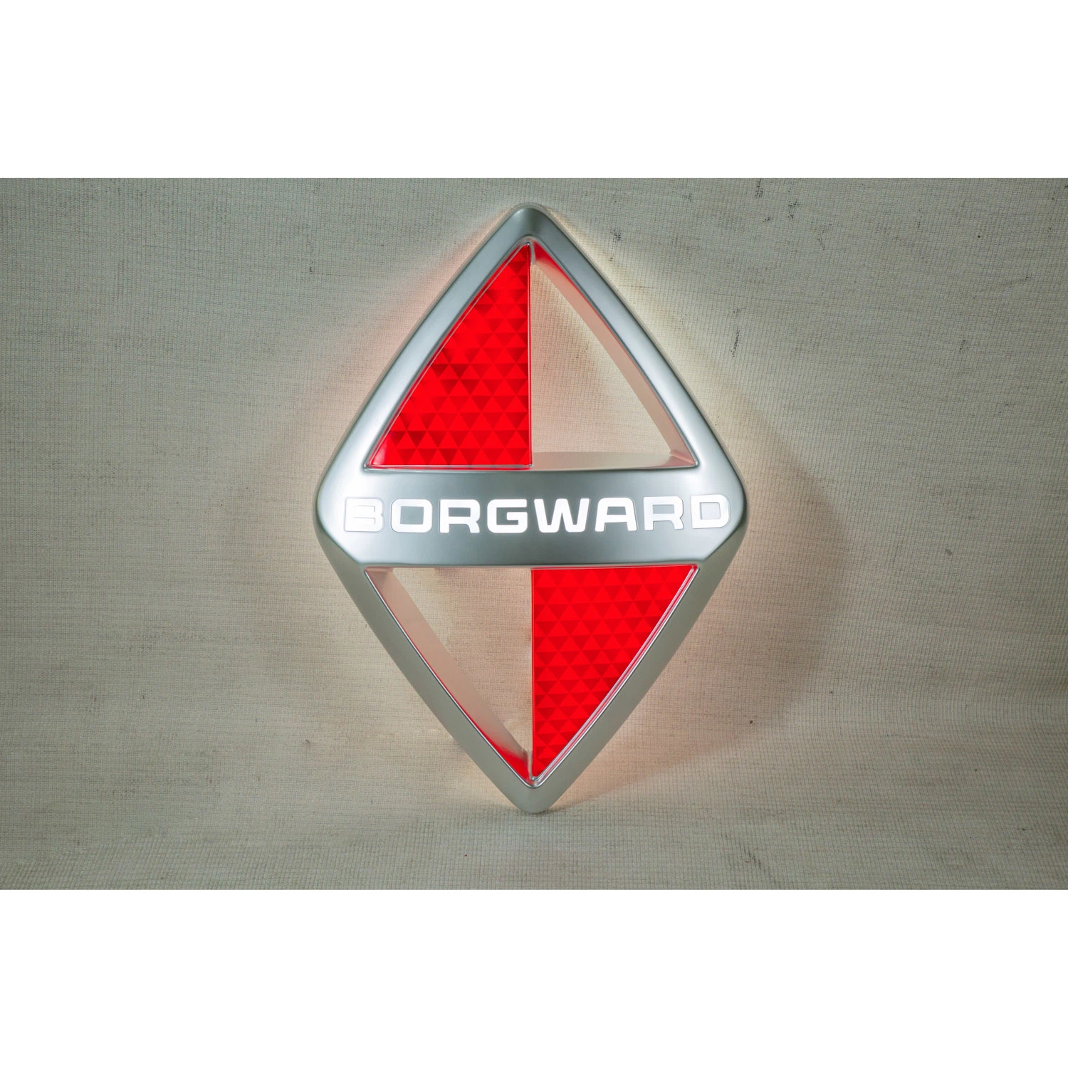 3D Car Logo Plastic ABS Chrome LED Illuminated Car Logo