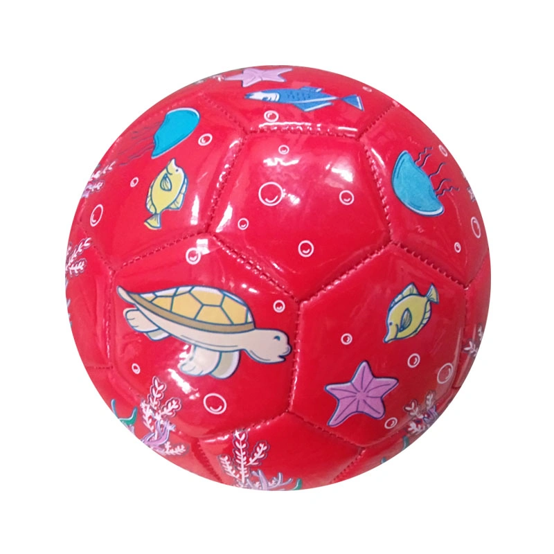 Children Ball Kids Gifts Sea World Pattern Printing Mini PVC Soccer Ball