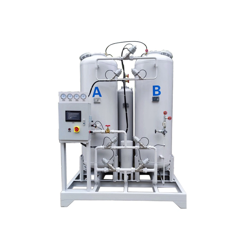 Good Quality 93%+-3% 65m3/H Industrial Medical on-Site Skid Mounted PLC Control Oxygen Generator Plant Oxygen Making Machine O2 Equipment