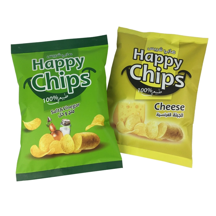 Vente en gros de sachets de chips de pommes de terre gélifiées, bonbons et snacks alimentaires souples avec impression personnalisée du logo