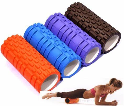 Gym Fitness Massage Paint Yoga Foam Hollow Roller