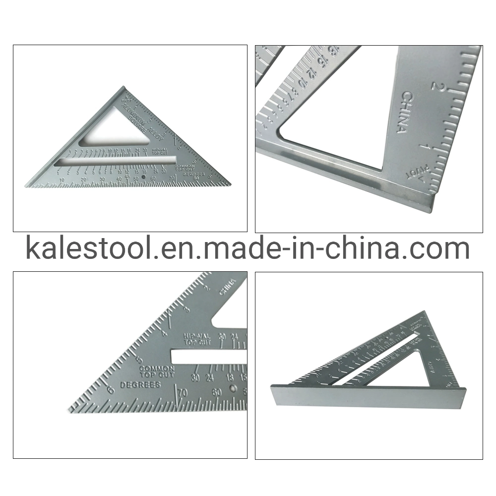 7-Inch Carpentry Squares Aluminum Alloy Rafter Square