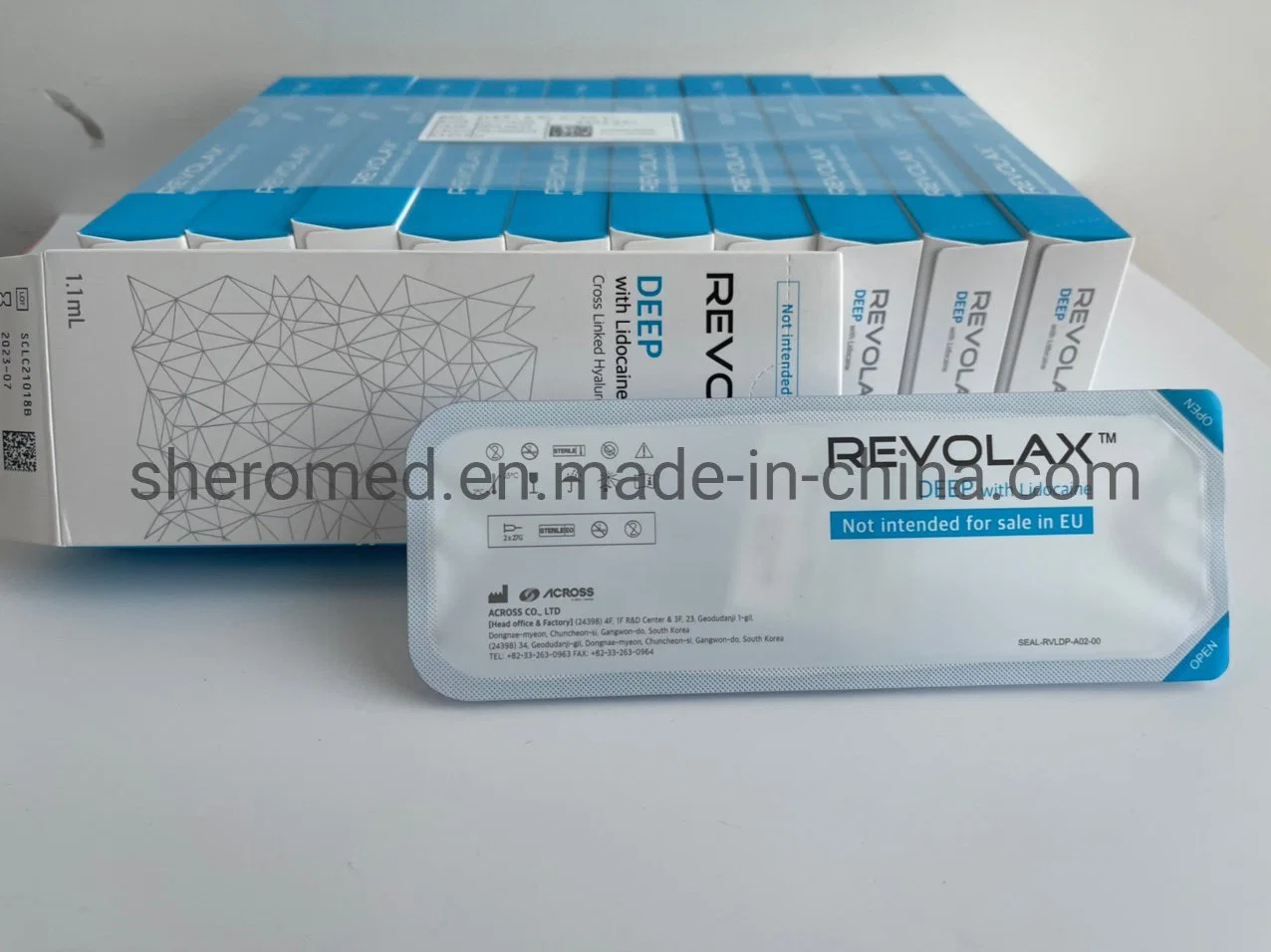 Koreanische Revolax 1,1ml Hylauronsäure Dermal Füllstoff für Lip und Wangenverbesserung