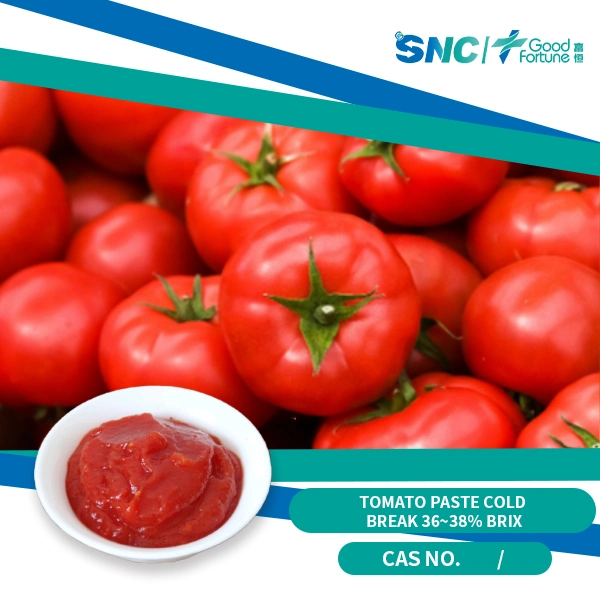 Top Quality Tomato Paste Cold Break 36%~37% Brix China Manufacturer