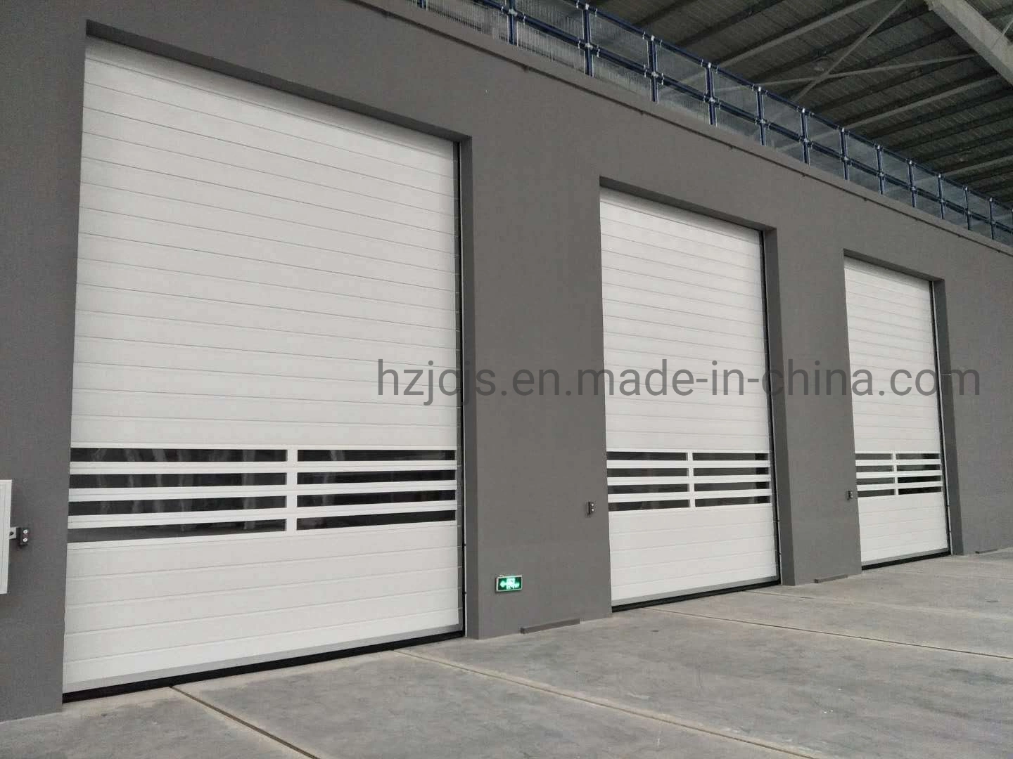 Rapid Roll up Fast Roller Shutter Spiral Security Garage Door