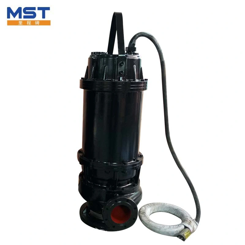 100kw Submersible Cast Iron Water Pumps for Sewage Tank