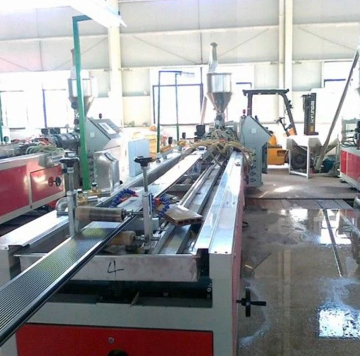 PE PP and PVC Wooden Foamed Panel Extrusion Line Plastic Machine