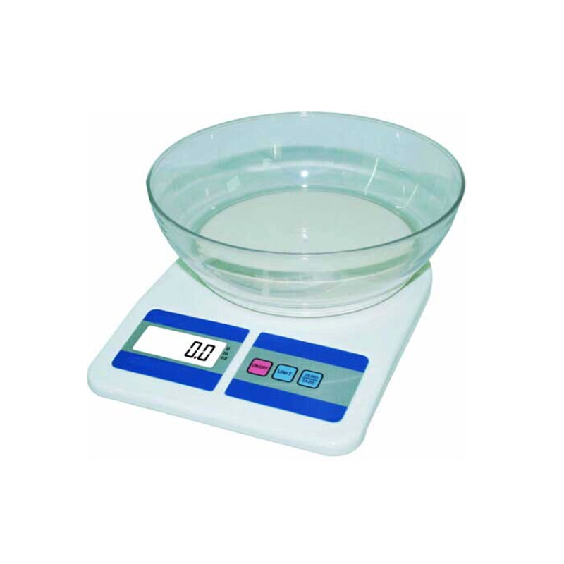 Electronic Kitchen Scale with Stainless Steel Pan at-3