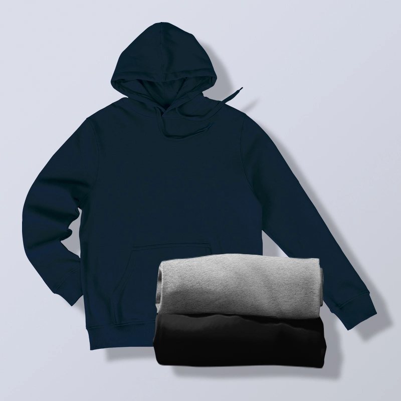 Wholesale Custom Oversized Fit Heavyweight Thermal Hoodies of Sweatshirt