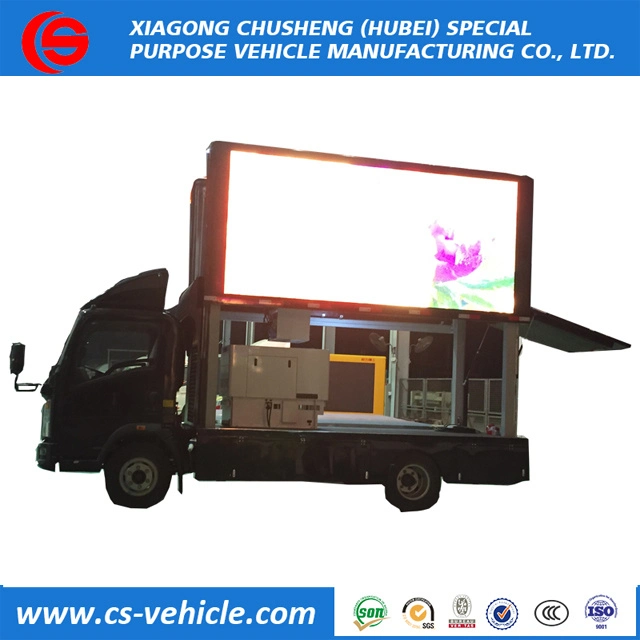 China Suppliers P6 HOWO Digital LED Billboard Truck