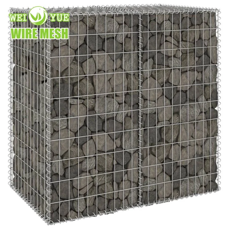 Verzinkter Gabion Steinkäfig / geschweißte Gabion Box Korb für Steinhaltewand