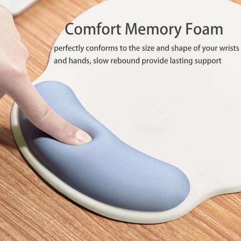 Cartoon Mouse Pad Keyboard Anti-Slip Wrist Rest Set Hand Support 3D Mouse Pad