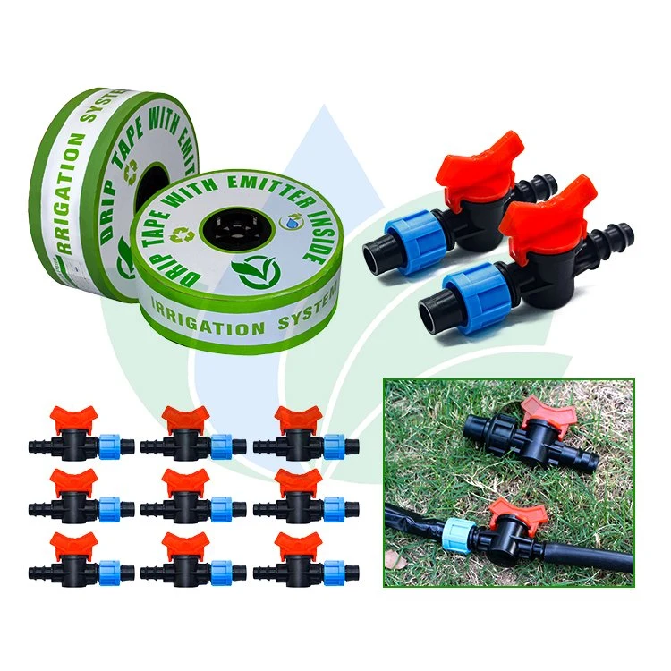 Plastic Barb Lock Offtake Irrigation Drip Tape Valve